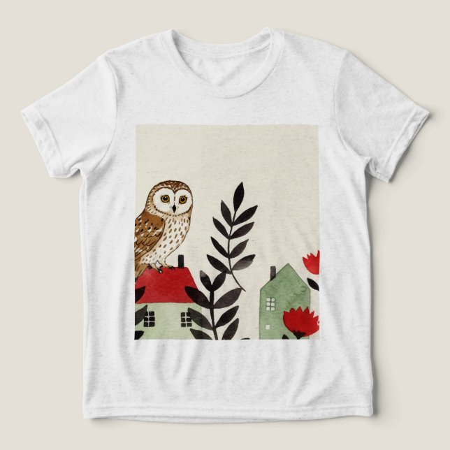  Owl and a bird  (Design frontal)