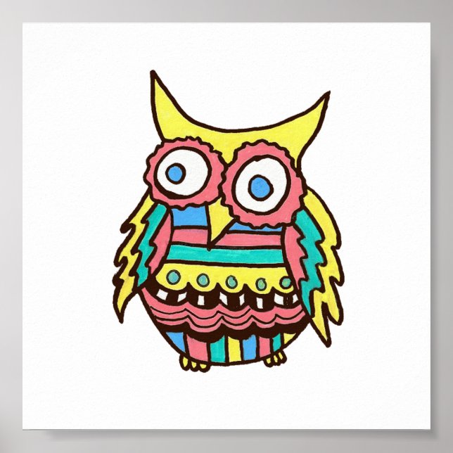 Owl poster (Frente)
