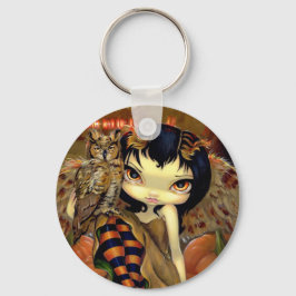 "Owlyn in Autumn" Chaveiro