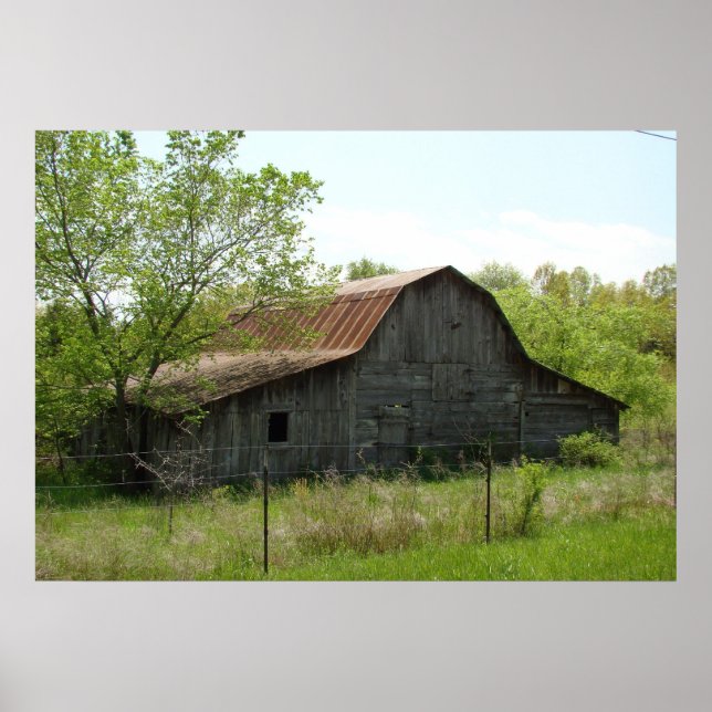 Oxford, Arkansas Barn poster (Frente)