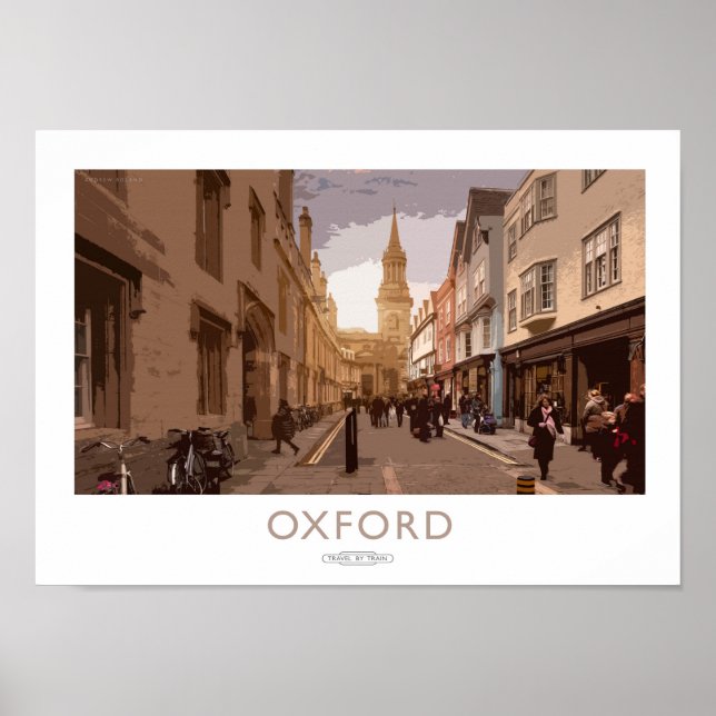 Oxford Rail Poster (Frente)