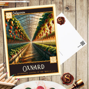 Oxnard, Califórnia   Cartão postal Vintage