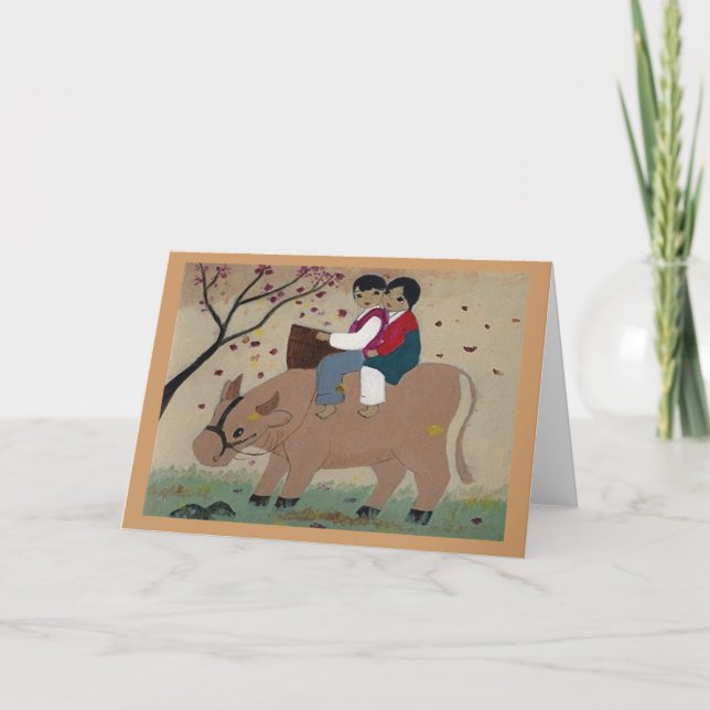 Oxriders Coreanos Qualquer Cartão Ocasião (Frente)