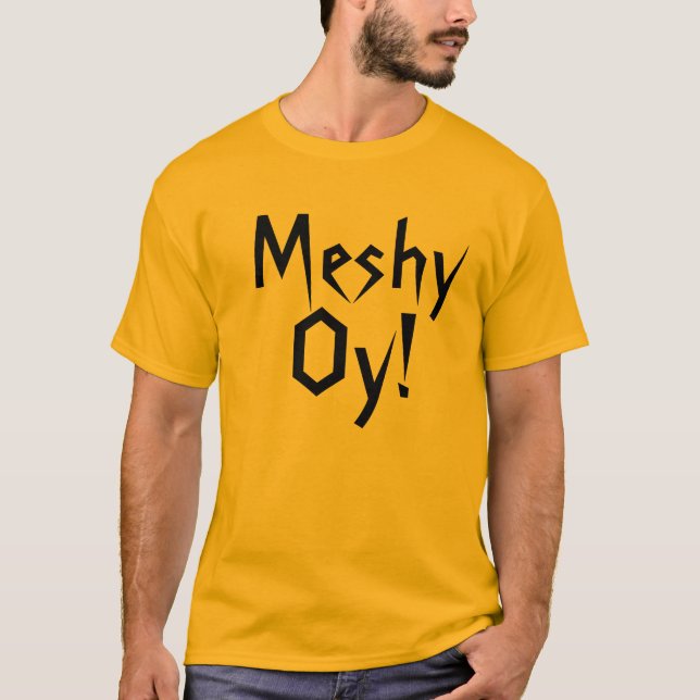 Oy reticular! Camisetas engraçadas (Frente)