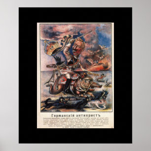 P1331 - O poster alemão de Anti-Christ_Propaganda