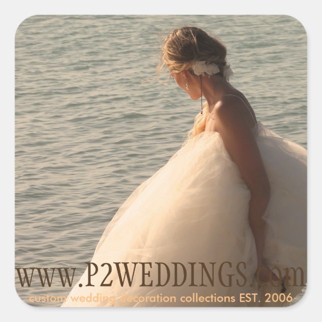 P2 Casamentos Pequenos Adesivos (Frente)