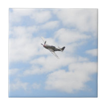 P51 Mustang em Voo