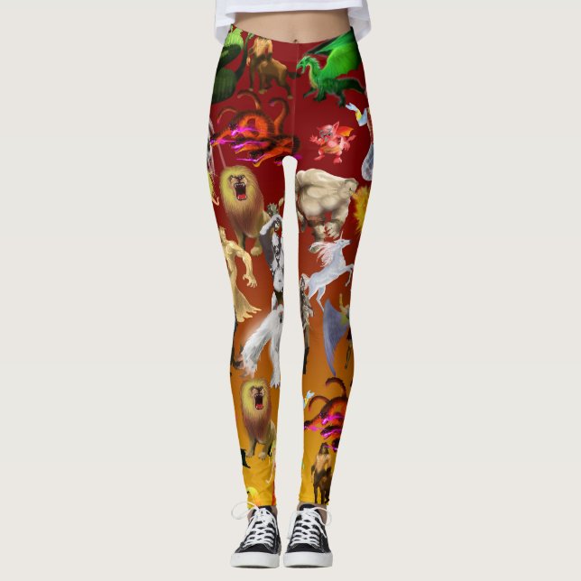 P é para as leggings da Phoenix(Dourado) (Frente)