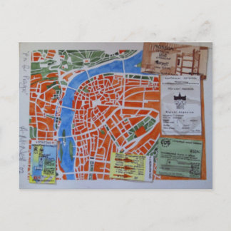 P é para o cartão postal de Praga