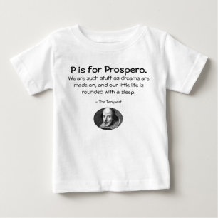 P é para o Prospero • Uma camisa pequena de