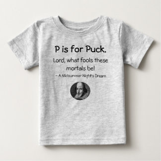 P é para Puck ・ Uma Pequena Camisa Shakespeare