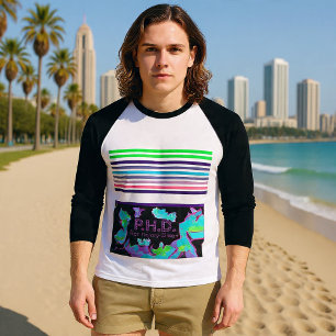 P.H.D. Pobre. Com fome. Dirigido. Camiseta