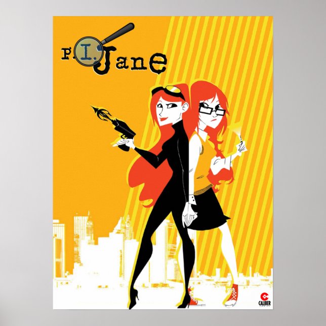 P. I. Jane poster (Frente)