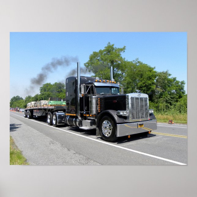 P. Moran Peterbilt 379 Poster (Frente)