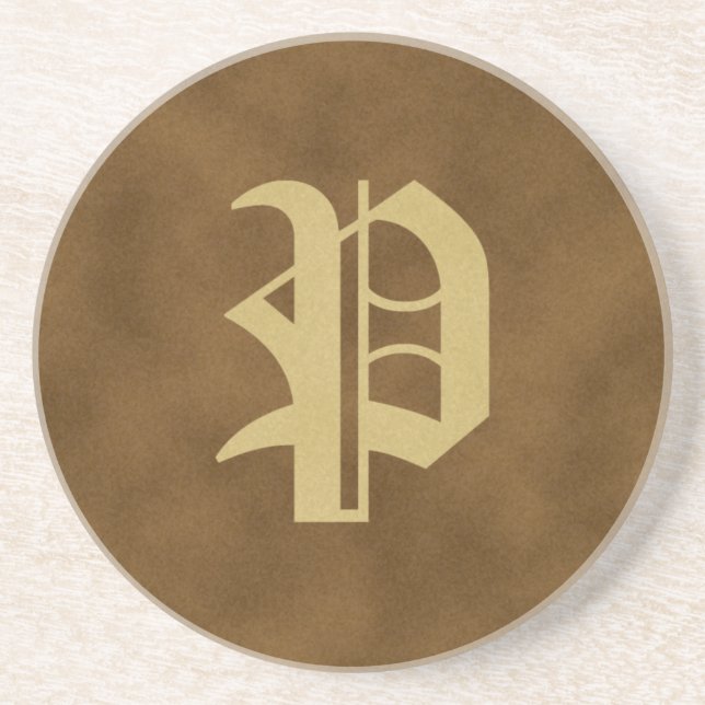 P Porta copos monograma (Frente)