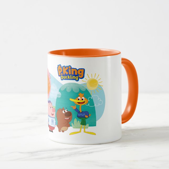 P. Rei Patinho - caneca do caráter (Frente Esquerda)