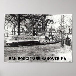Pa. de Hanover do parque de San Souci do poster