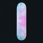 Pá Roxo Púrpura Tie Dye Skateboard<br><div class="desc">impressão de gravata pastel</div>