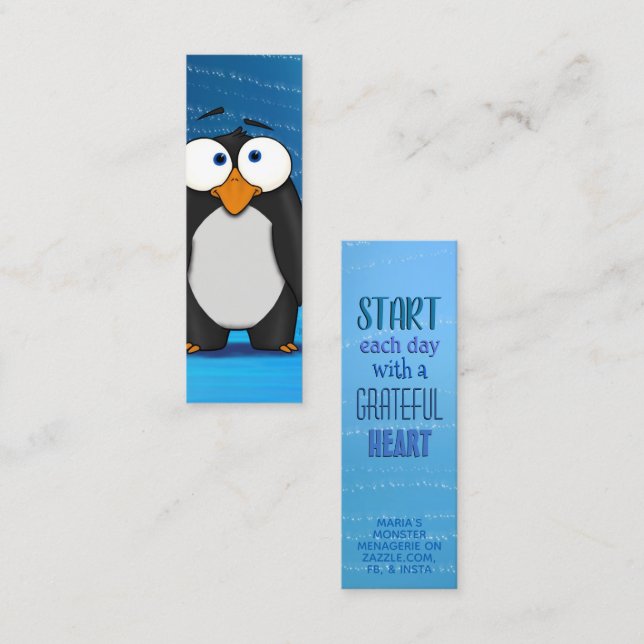 Pablo Penguin, Cartões da Felicidade (Frente/Verso)