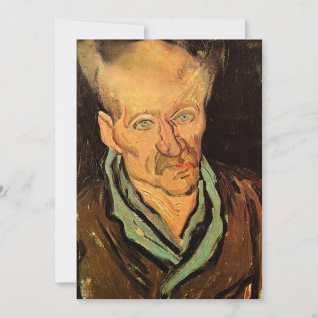 Paciente no Hospital de Saint-Paul por Vincent van (Frente)