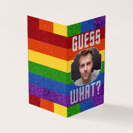 Pacote de 25 Cartões com fotos LGBT a Sair