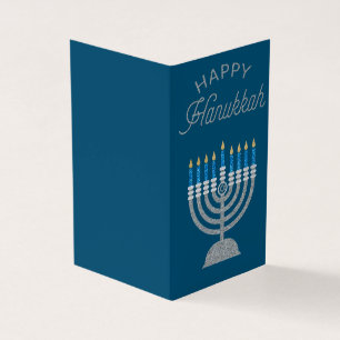 Pacote de 25 placas brilhantes de Hanukkah
