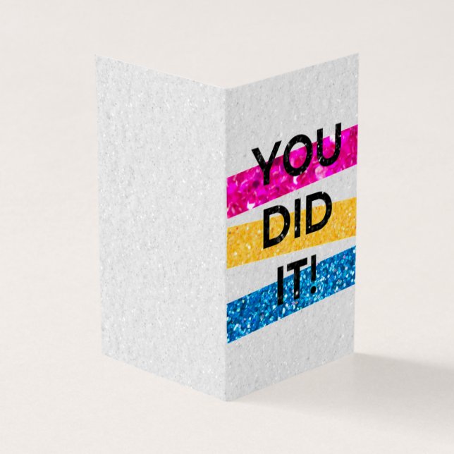 Pacote de 25, você conseguiu! Cartões De Graduação (Exterior)