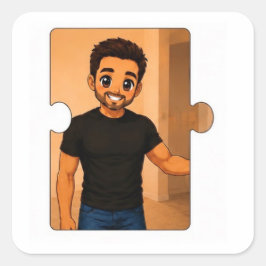 Pacote de Adesivos de Puzzle de Família Combinada
