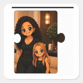 Pacote de Adesivos Kawaii de Família Combinando Fo