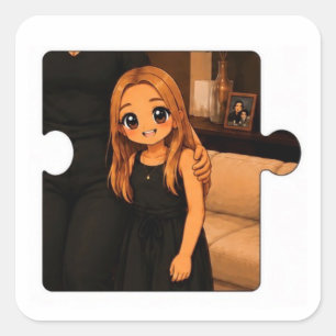 Pacote de Adesivos Kawaii para Família Combinando