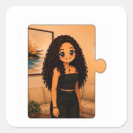 Pacote de Adesivos Kawaii para Família Combinando