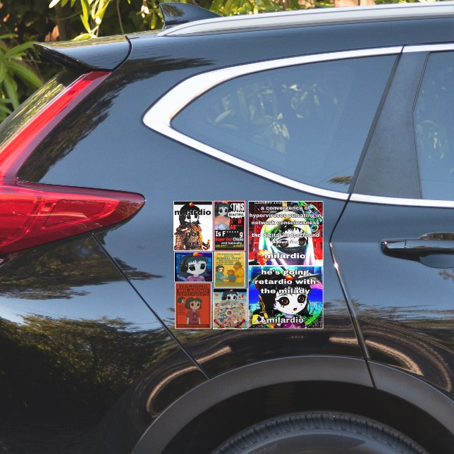 Pacote de adesivos Milardio (Lado do carro)