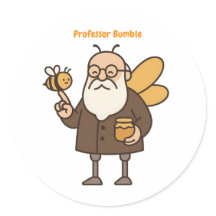 Pacote de Adesivos Professor Bumble Kids