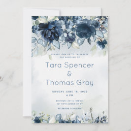 Pacote de Convite de Luxo para Cascata de Rosas