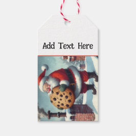 Pacote De Dez Etiquetas De Presente De Papais noei