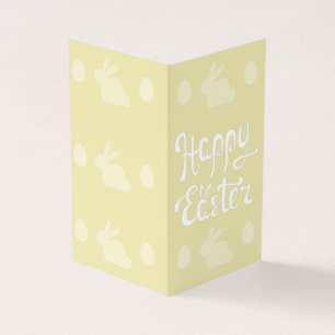 Pacote de Felz pascoa Amarelo de 25 Mini Placas