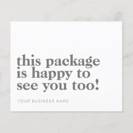 Pacote De Orçamento Feliz Em Vê-Lo Agradecer-Lhe N