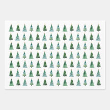 Pacote de Papel de Presente de Natal – Inverno de 