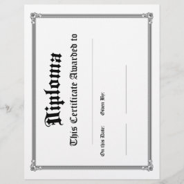 Pacote de Vazios Diploma Clássicos de 10