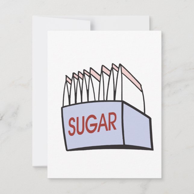 pacotes de açúcar (Frente)