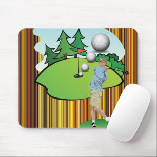 Pad do Mouse Stripe de Golfe! Mousepad