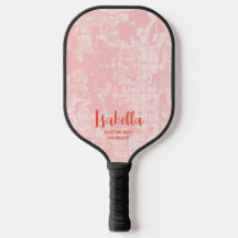 Paddl de Pickleball de Nome Personalizado do Abstr