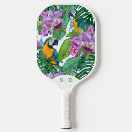 Paddle de Verão da Orquídea Macaw Personalizada