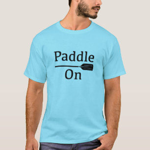 Paddle na Design - Camisa T básica masculina