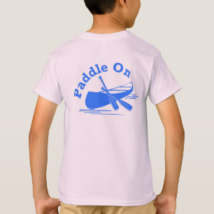 Paddle Na Design - Camisa T Básica Para Crianças