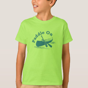 Paddle Na Design - Camisa T Básica Para Crianças
