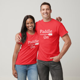 Paddle Na Design - Camiseta Escura Básica
