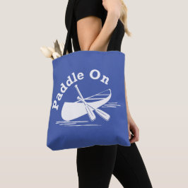 Paddle No Design - Saco Tote All-Over-Impressão, M