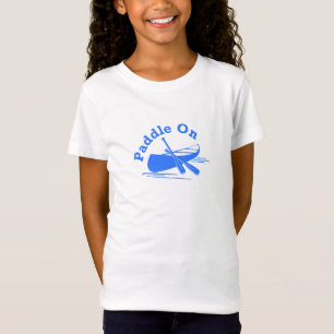 Paddle On Design - Camiseta de Jersey Fina para Me