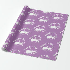 Paddle On Design - Papel de Embrulho